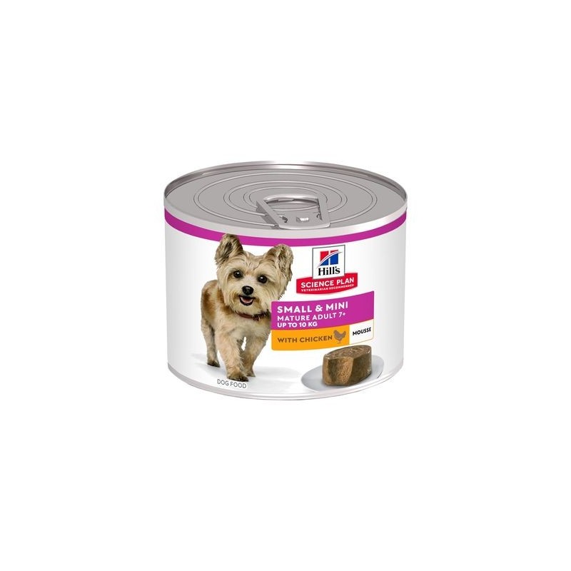 Hill's Science Plan Dog Adult Mature Small & Mini Mousse Pollo 200 gr