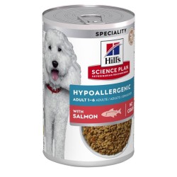 Hill's Science Plan Hypoallergenic Adult con Salmone Cibo Umido per Cani in Lattina 363 gr