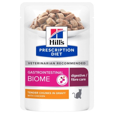 Hill's Prescription Diet Gastrointestinal Biome Umido in Buste Pollo da 85 gr