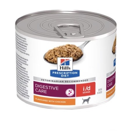 Hill's PRESCRIPTION DIET i/d Stress spezzatino per cani per la salute gastrointestinale con pollo e verdure 200 gr