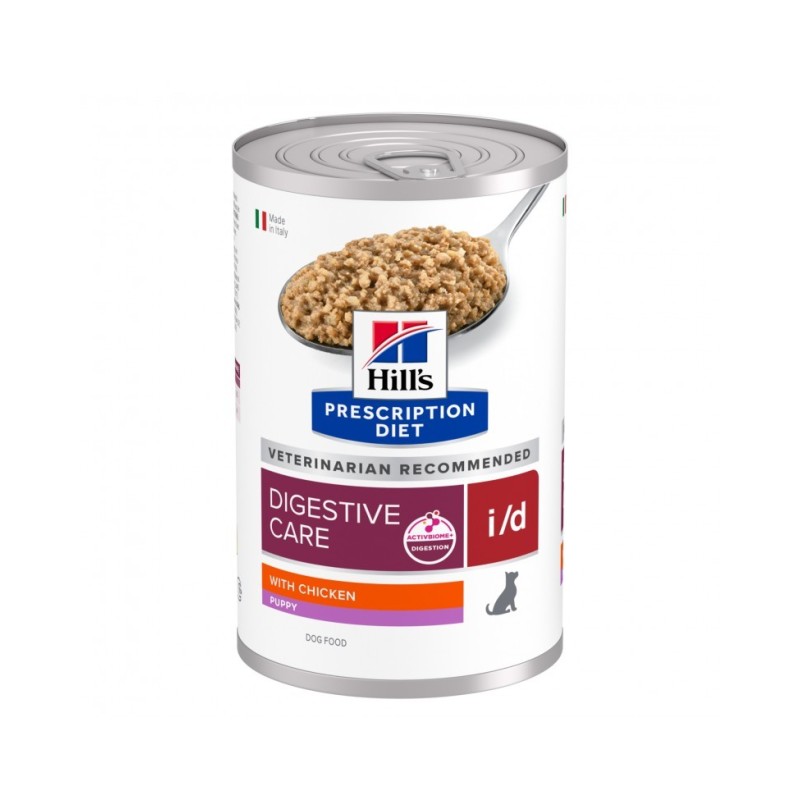 Hill's Prescription Diet i/d Puppy alimento Umido per cuccioli con pollo da 360 gr