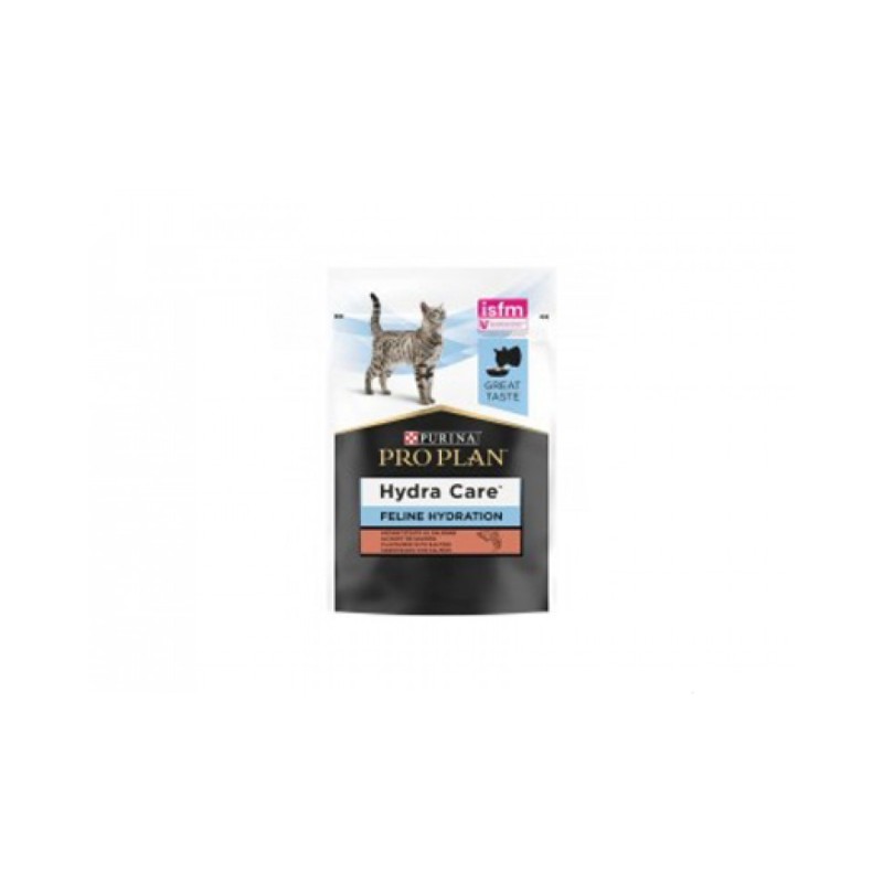 Purina Pro Plan Veterinary Diets Feline HC HYDRA CARE Alimento Complementare Umido per Gatti Adulti Aromatizzato al Salmone da 7