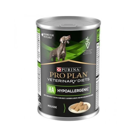 Purina Pro Plan Veterinary Diets HA Hypoallergenic Mousse Umido per Cane da 400 gr