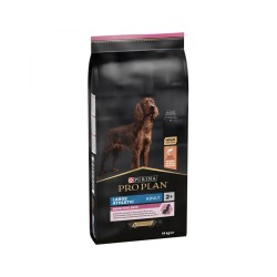 Purina Pro Plan Large Adult Athletic Sensitive Skin OptiDerma Salmone e Riso da kg 14 (€ 3,17 / kg)
