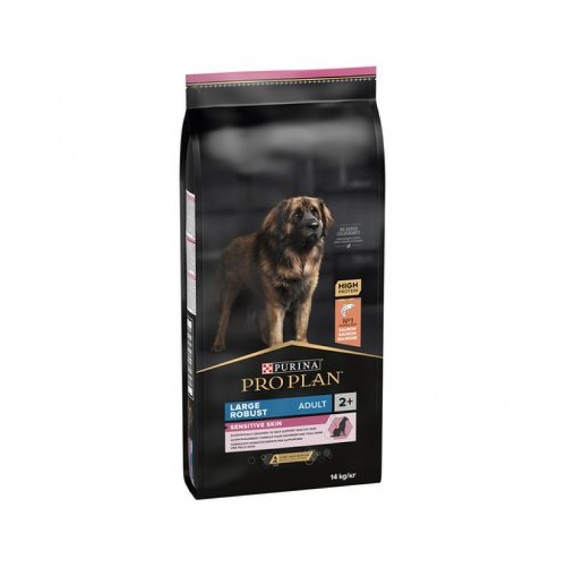 Purina Pro Plan Sensitive Skin Large Robust Adult Salmone da kg 14
