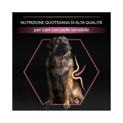 Purina Pro Plan Sensitive Skin Large Robust Adult Salmone da kg 14