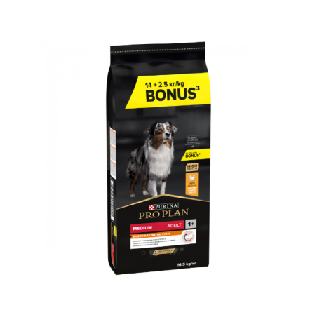 Purina Pro Plan Medium Adult OptiBalance con pollo e riso da kg 14 + kg 2,5 (€ 2,41 / kg) OFFERTA!!!