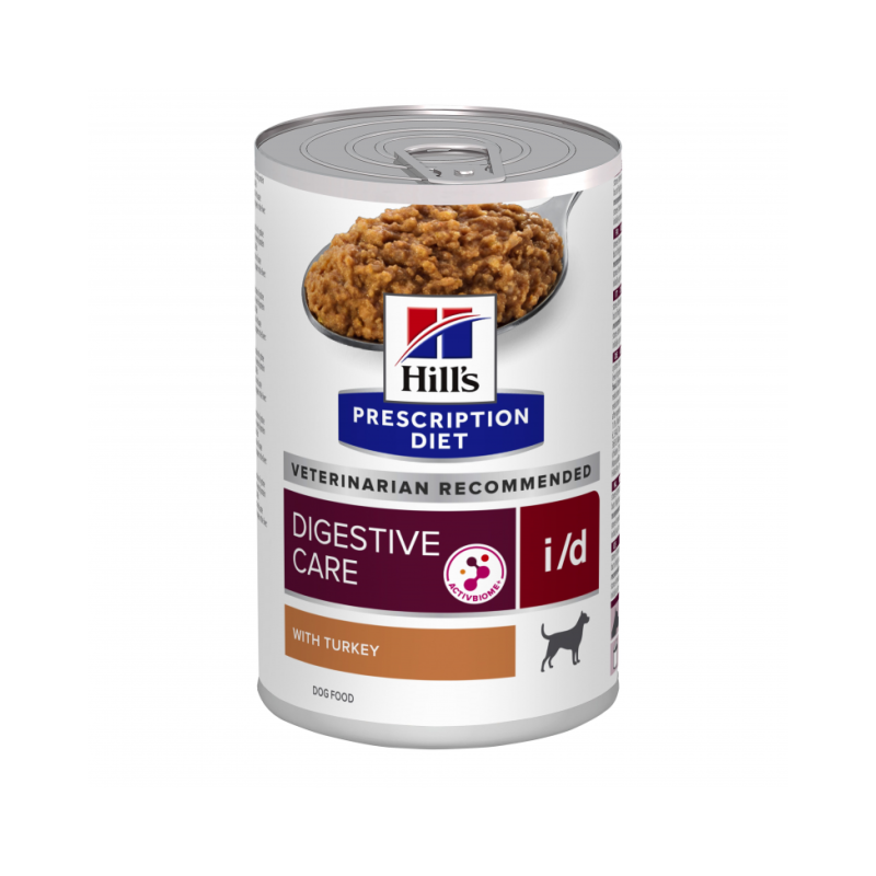 HILL'S PRESCRIPTION DIET i/d alimento umido per cani con tacchino da 360 gr