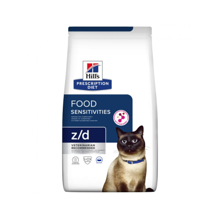Hill's PRESCRIPTION DIET z/d crocchette per gatti per le sensibilità alimentari da 6 kg