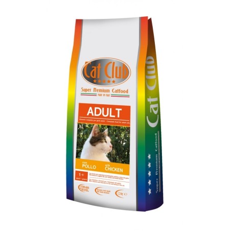 Cat Club Super Premium Alimento per gatti adulti con pollo da kg 1,5
