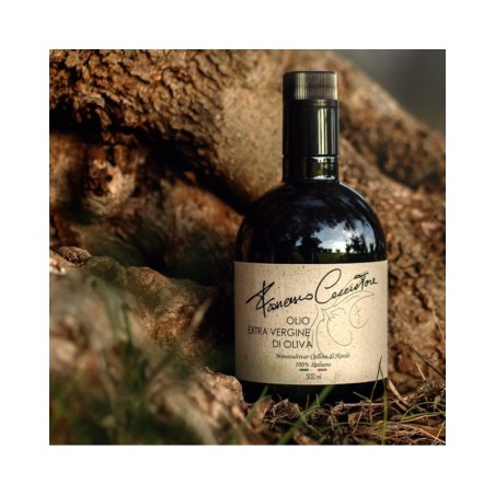 OLIO EXTRAVERGINE DI OLIVA in conversione Biologica  Bottiglia da ml 500