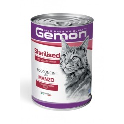 Gemon by Monge Cat Adult Sterilised Bocconcini con Manzo da 415 gr