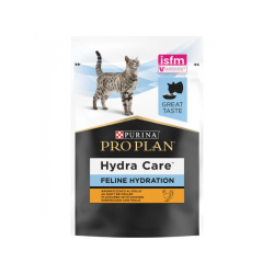 Purina Pro Plan Veterinary Diets Feline HC HYDRA CARE Alimento Complementare Umido per Gatti Adulti Aromatizzato al Pollo da 75 