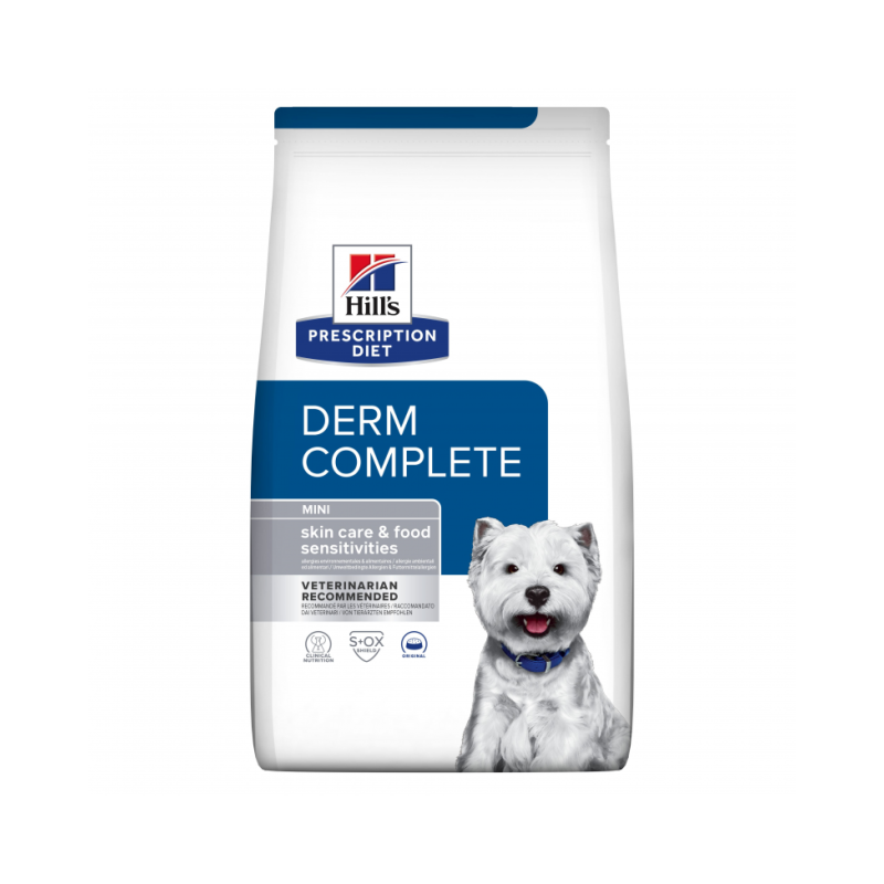 Hill's PRESCRIPTION DIET Derm Complete Mini alimento per cani da kg 1