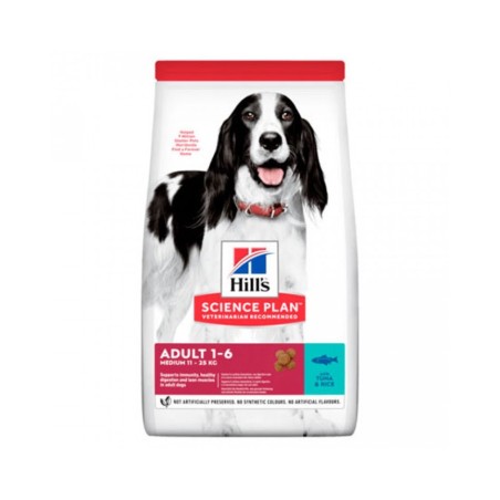 Hill's Science Plan Medium Adult Alimento per Cani con Tonno e Riso da kg 12