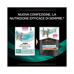Purina Pro Plan Veterinary Diets Feline EN ST/OX Gastrointestinal Salmone da 85 gr Umido Gatti