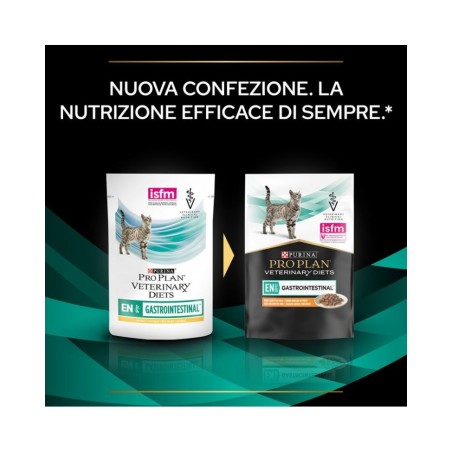 Purina Pro Plan Veterinary Diets Feline EN ST/OX Gastrointestinal Pollo da 85 gr Umido Gatti