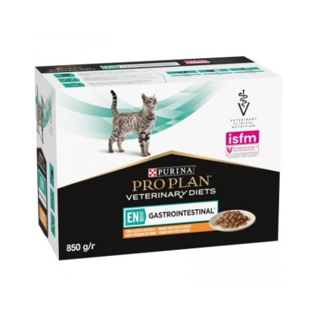Purina Pro Plan Veterinary Diets Feline EN ST/OX Gastrointestinal Pollo da 85 gr Umido Gatti