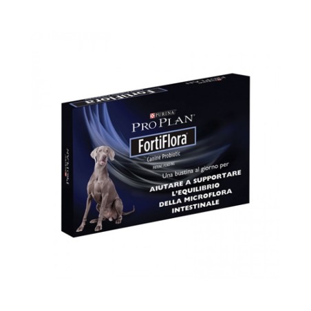 Purina Pro Plan Fortiflora Cane Probiotico da 7 Bustine da 1 gr