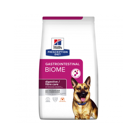 Hill's PRESCRIPTION DIET digestive fibre care Gastrointestinal Biome Alimento per Cani con Pollo da kg 10