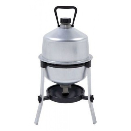 ABBEVERATOIO SERBATOIO METALLO POLLI GALLINE TACCHINI DA 30 LITRI AUTOMATICO