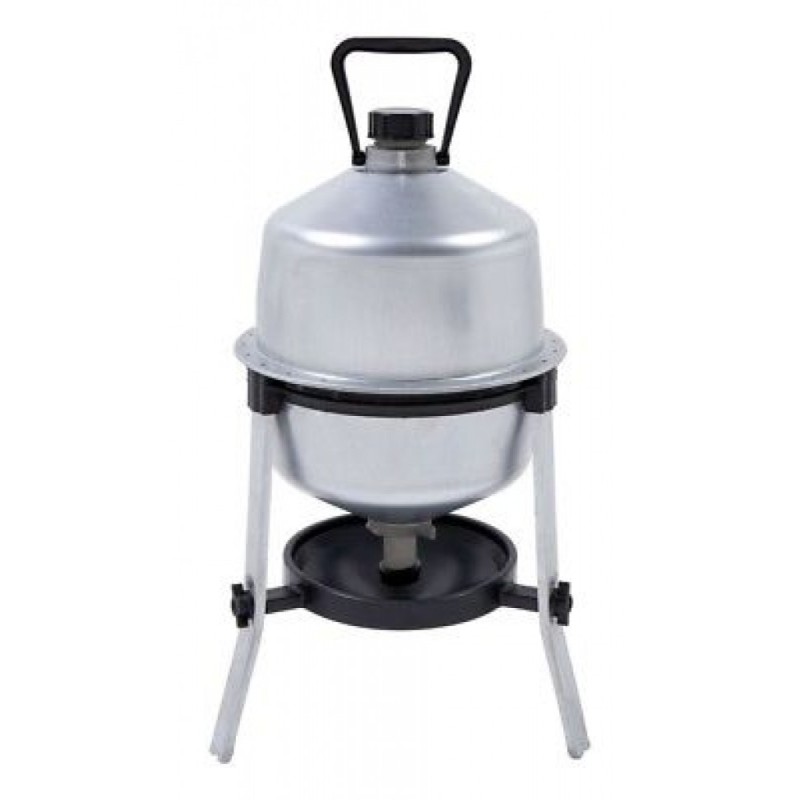 ABBEVERATOIO SERBATOIO METALLO POLLI GALLINE TACCHINI DA 30 LITRI AUTOMATICO