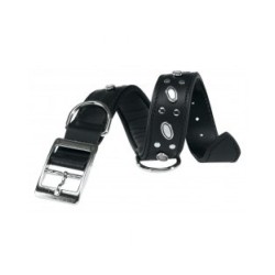 Ferplast collare Arena 45x2 cuoio nero