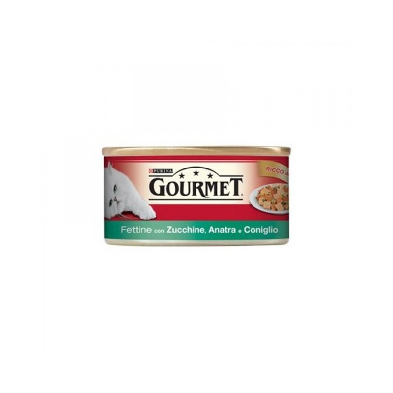Purina Gourmet 195gr fettine con zucchine con anatra e coniglio
