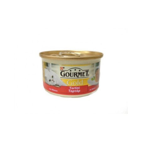 Purina Nestlè Gourmet Gold Tortini 85 gr con MANZO