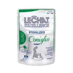 Monge lechat excellence buste sterilised coniglio da gr 100