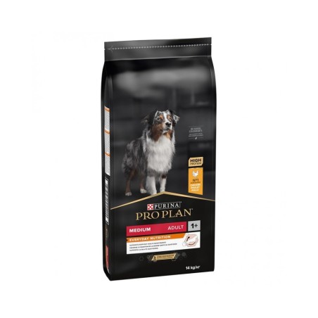 Purina Pro Plan Medium Adult OptiBalance con pollo e riso da kg 14 (€ 2,07 / kg)