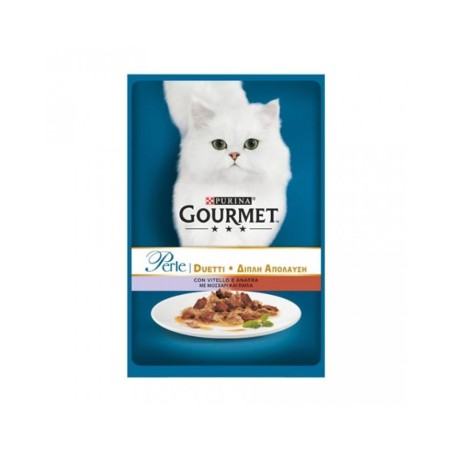 Purina Gourmet Perle Duetti Gr.85 con pollo e manzo