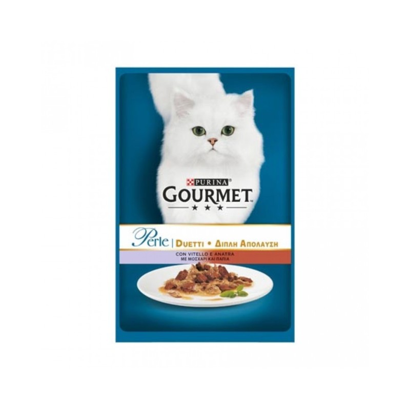 Purina Gourmet Perle Duetti Gr.85 con pollo e manzo