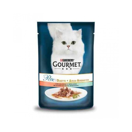 Purina Gourmet Perle Duetti Gr.85 con Salmone e Merluzzo