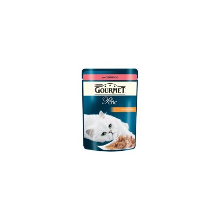 Purina Gourmet Perle Filettini In Salsa Gr.85 con salmone