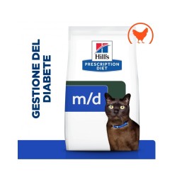Hill's Prescription Diet m/d Feline 1,5 Kg secco