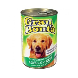 Monge GRAN BONTÀ  Bocconi con agnello e riso 1230 gr