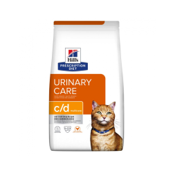 Hill's Prescription Diet c/d Urinary Care Multicare Feline Pollo 1,5 kg secco gatto 