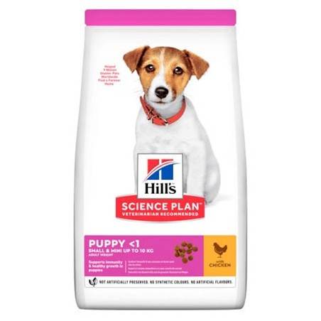 Hill's Science Plan Puppy Healthy Development Small & Mini Chicken 1,5 Kg