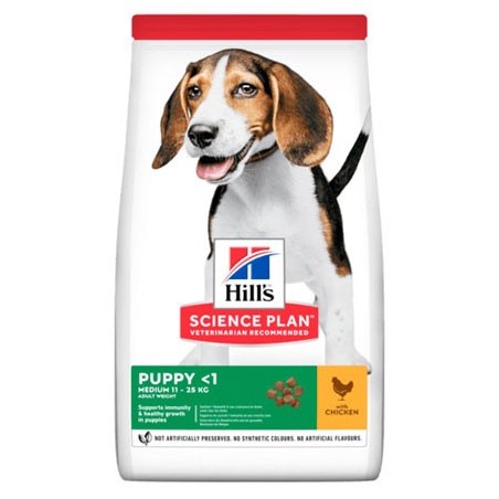 Hill's Science Plan Puppy Healthy Development Medium Chicken 2,5 Kg