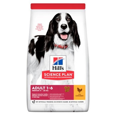 Hill's Science Plan Canine Adult Advanced Fitness Medium con Pollo 2,5kg
