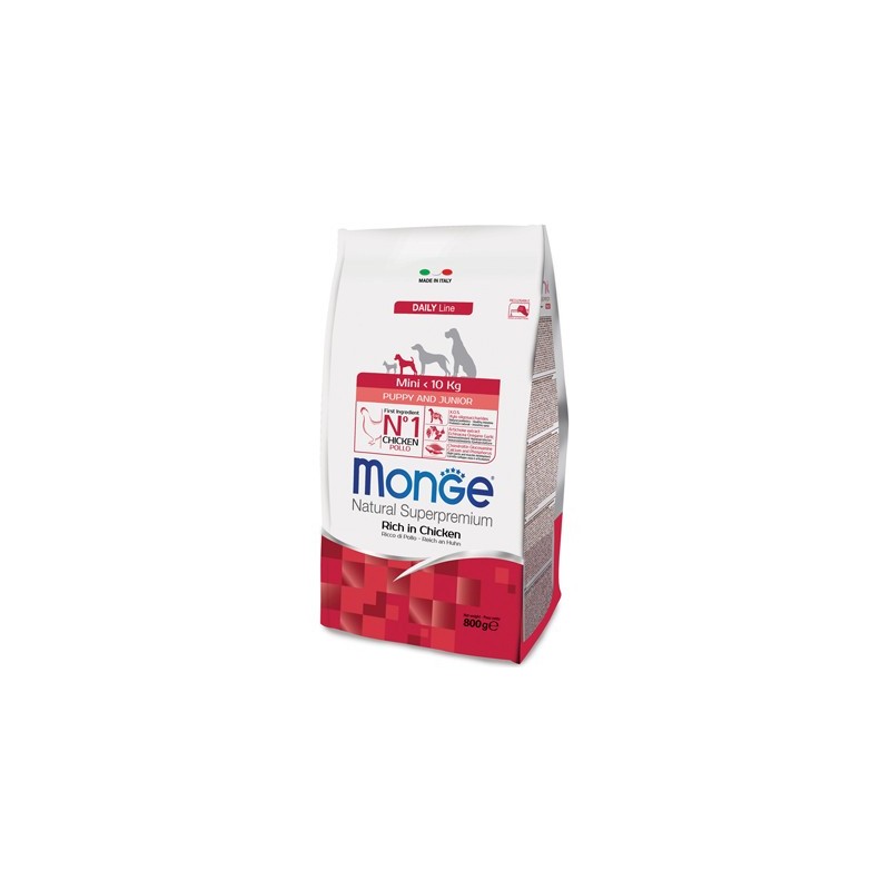Monge SUPERPREMIUM MINI Puppy & Junior da 800 gr