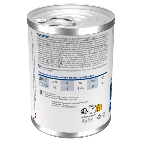 Hills Prescription Diet Canine z/d ULTRA Allergen-Free 370 gr Umido Intolleranze Alimentari