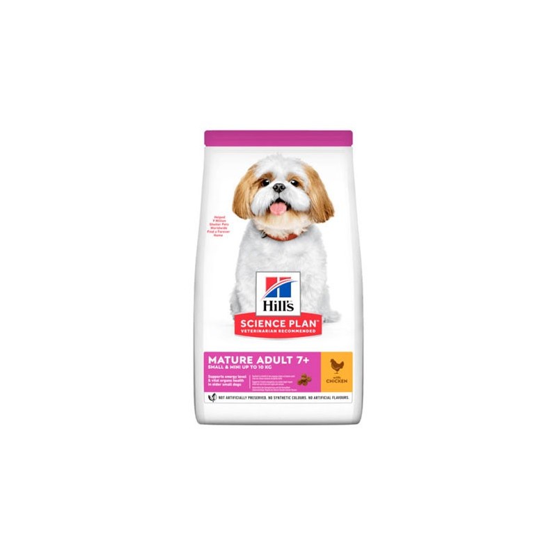 Hills Science Plan Canine Mature Adult 7+ Active Longevity Small & Mini con Pollo 1,5 Kg