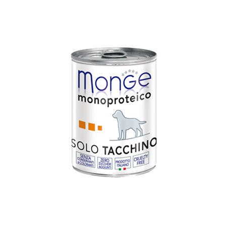 Monge SUPERPREMIUM Monoproteico Solo tacchino 400gr