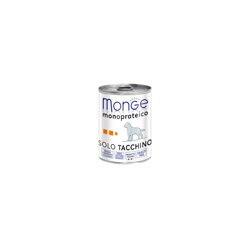 Monge SUPERPREMIUM Monoproteico Solo tacchino 400gr