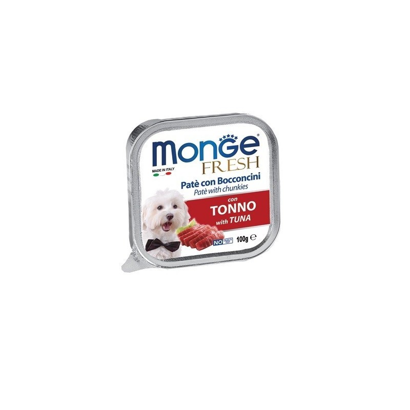 Monge SUPERPREMIUM Fresh Patè e bocconcini con tonno 100 gr