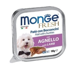 Monge SUPERPREMIUM Fresh Patè e bocconcini con agnello 100 gr