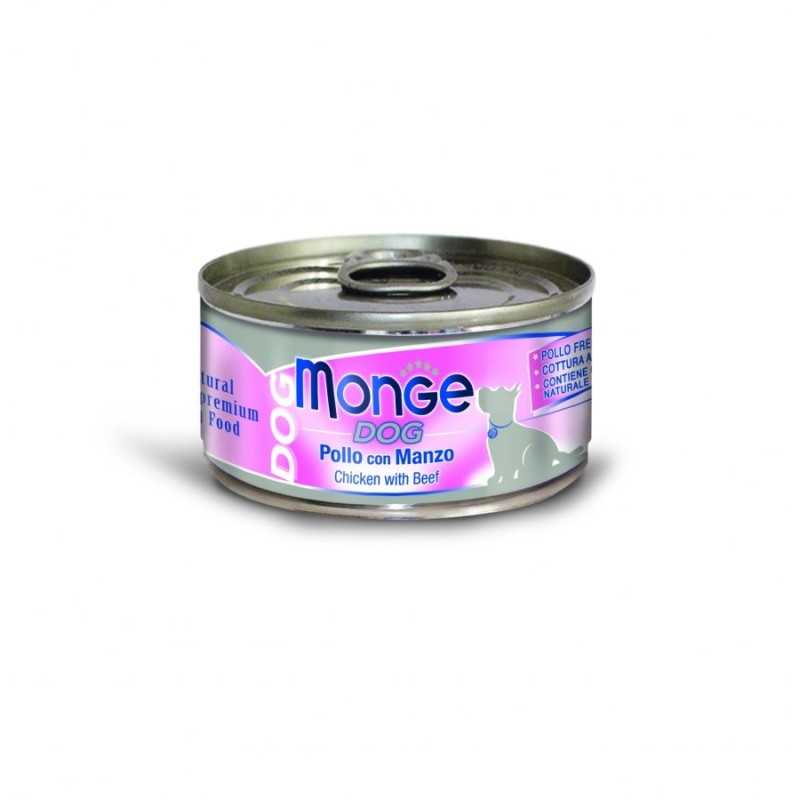 Monge SUPERPREMIUM NATURAL  Pollo con manzo 95 gr