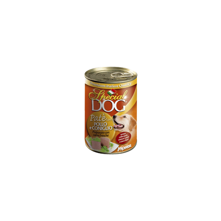 Monge SPECIAL DOG Paté con pollo e coniglio 400 gr